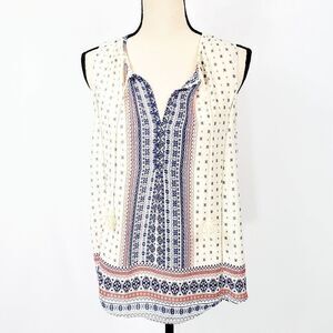 Collective concepts boho tassel top M